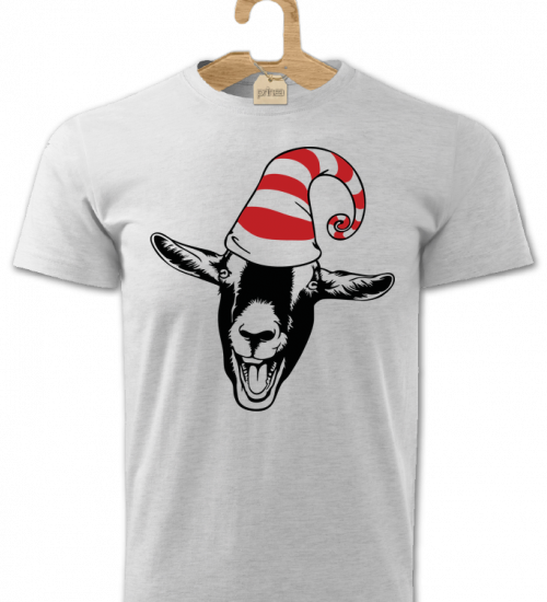 Tričko pánske Santa koza 4