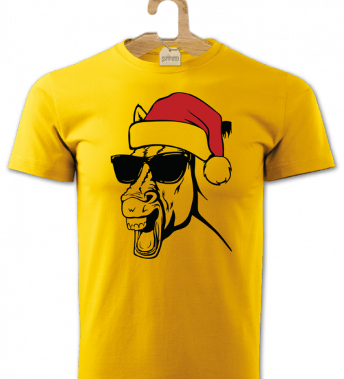Tričko pánske Santa kôň