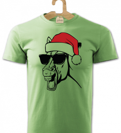Tričko pánske Santa kôň