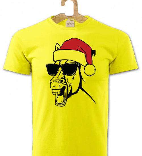 Tričko pánske Santa kôň