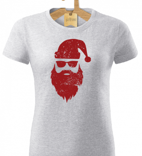 Tričko dámske bic Santa hipster 2