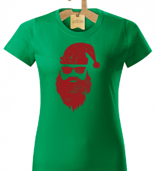 Tričko dámske bic Santa hipster 2