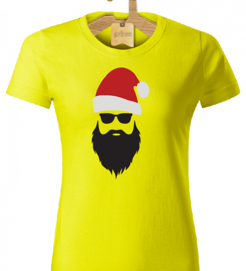 Tričko dámske bic Santa hipster 1