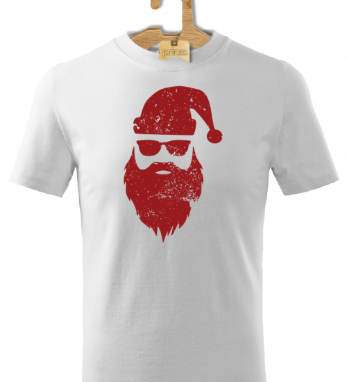 Tričko detské Santa hipster 2