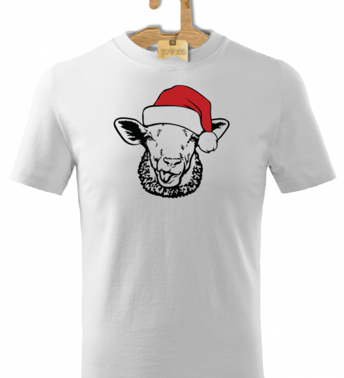 Tričko detské Santa ovečka