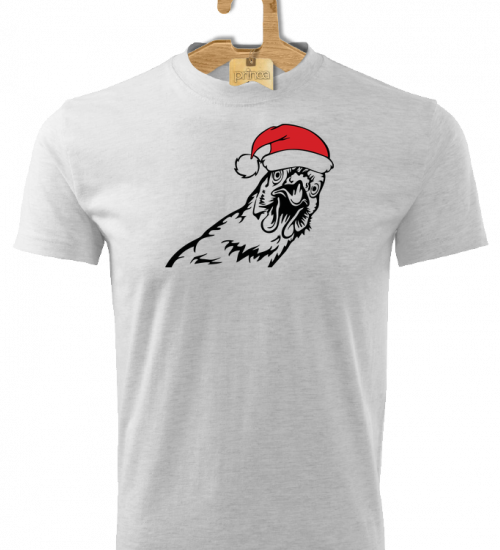 Tričko detské Santa kohút