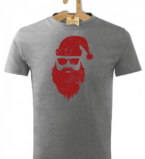Tričko detské Santa hipster 2