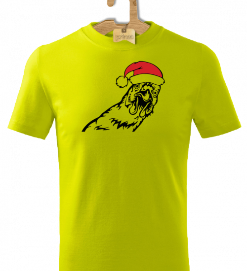 Tričko detské Santa kohút
