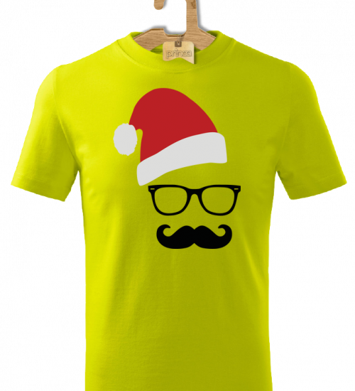 Tričko detské Santa no-hipster