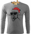 Tričko pánske dlhý rukáv Santa kôň