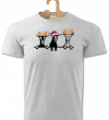 Tričko pánske Santa koza 3x