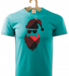 Tričko pánske Santa hipster 3