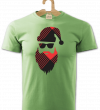 Tričko pánske Santa hipster 3