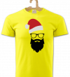 Tričko pánske Hipster santa