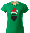 Tričko dámske bic Santa hipster 1