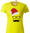 Tričko dámske bic Santa no-hipster