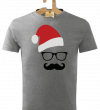 Tričko detské Santa no-hipster