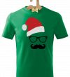 Tričko detské Santa no-hipster