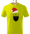 Tričko detské Hipster santa