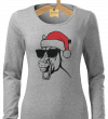 Tričko dámske dlhý rukáv Santa kôň