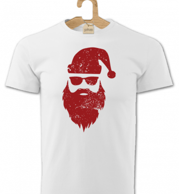 Tričko pánske Santa hipster 2