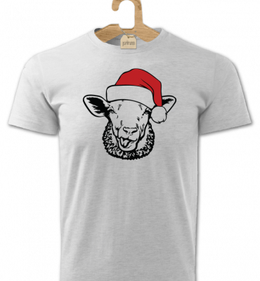 Tričko pánske Santa ovečka